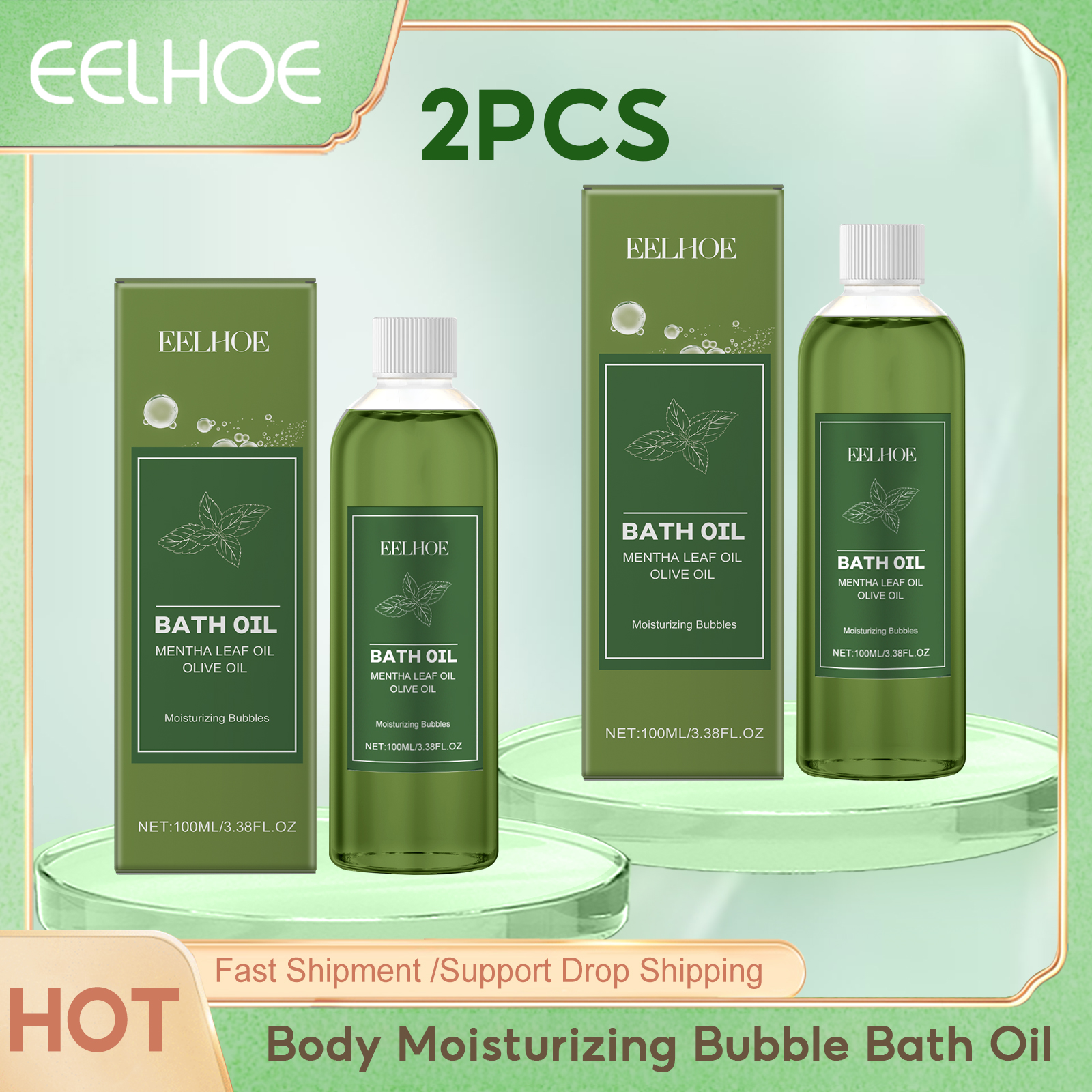 Aha Bha Exfoliant - Eelhoe Body Moisturizing Bubble Bath Oil