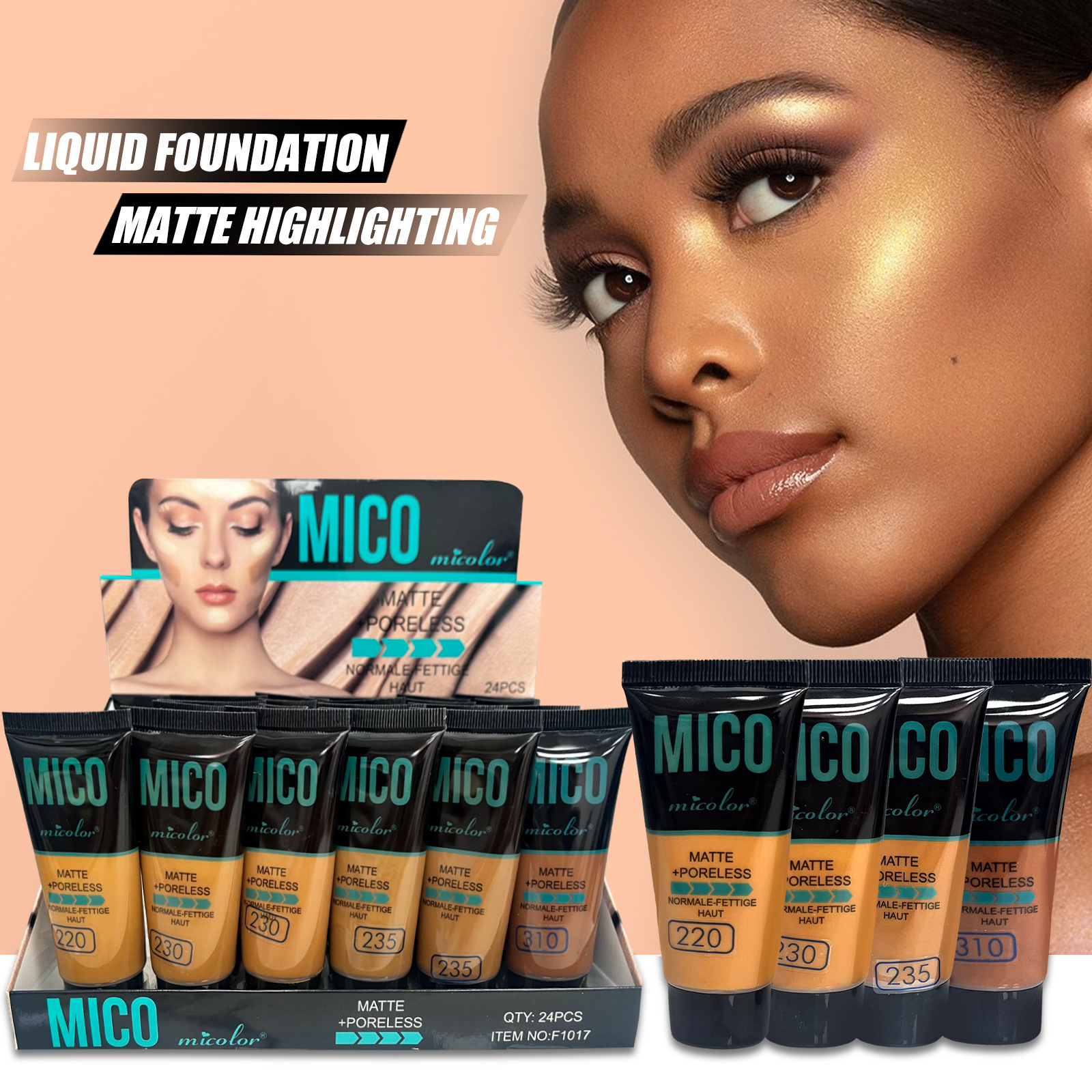 Skincare Oily Skin - 40ml Full Coverage For Black Women