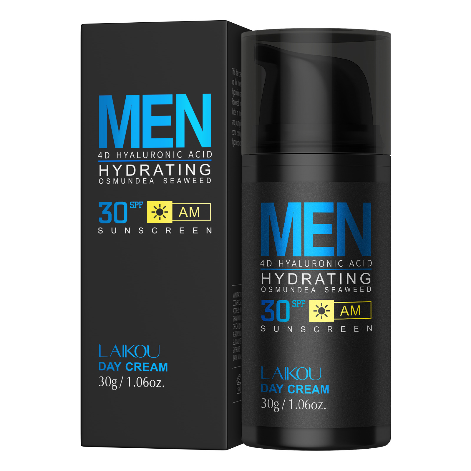 Skincare Oily Skin - LAIKOU SPF30 Men Face Moisturizer, Lightweight