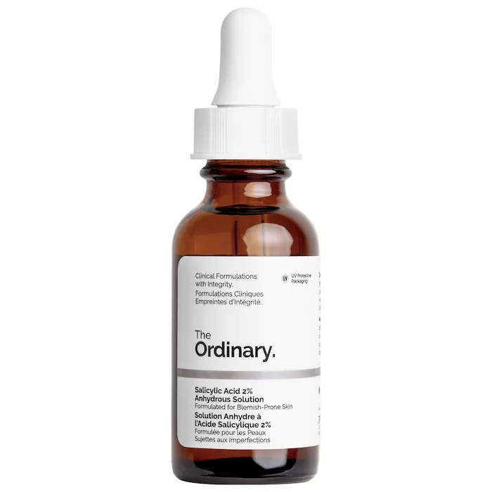 Skincare Oily Skin - Salicylic Acid 2% Anhydrous Solution 30ml