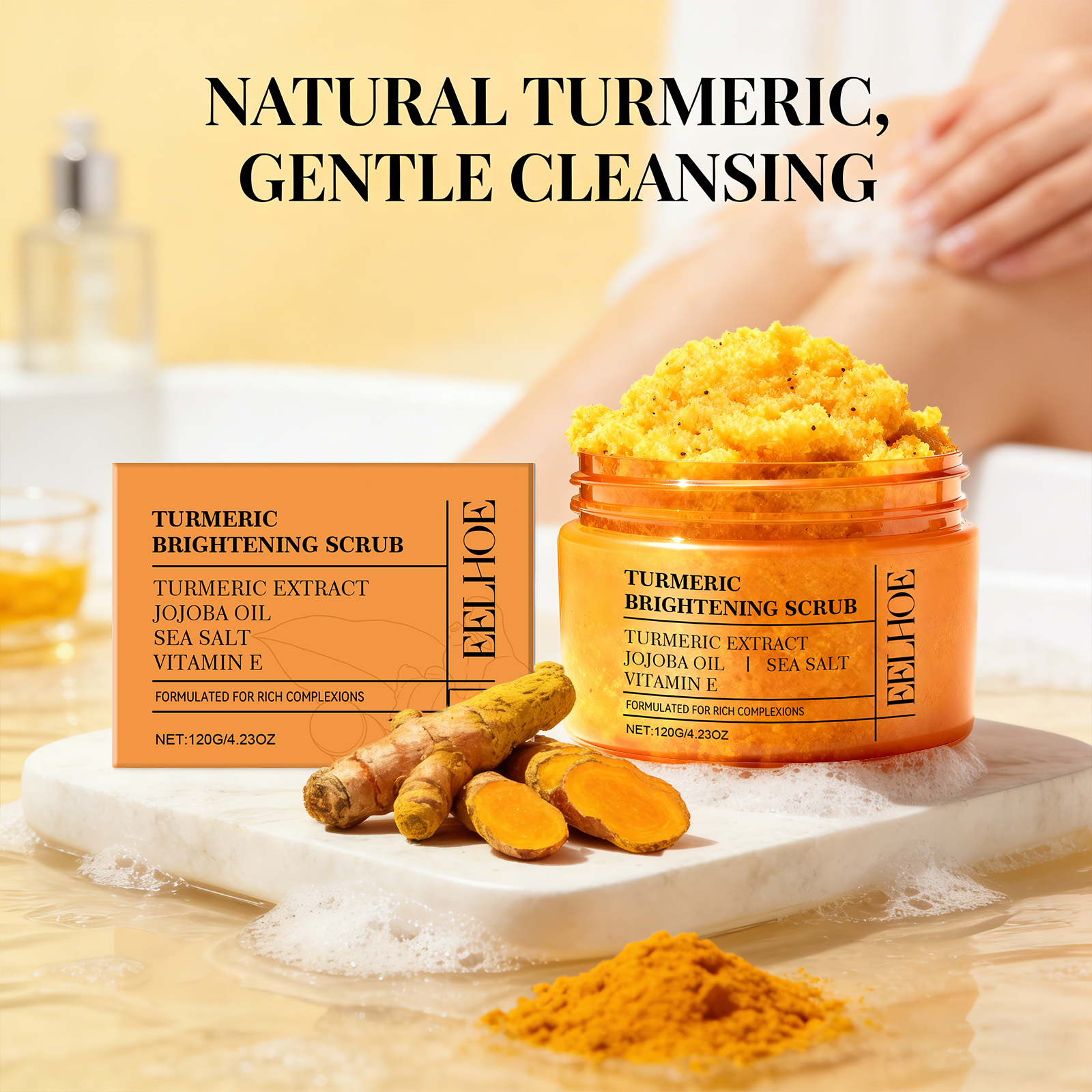Turmeric Vitamin E Exfoliation - Aha Bha Exfoliant 리뷰 및 가격