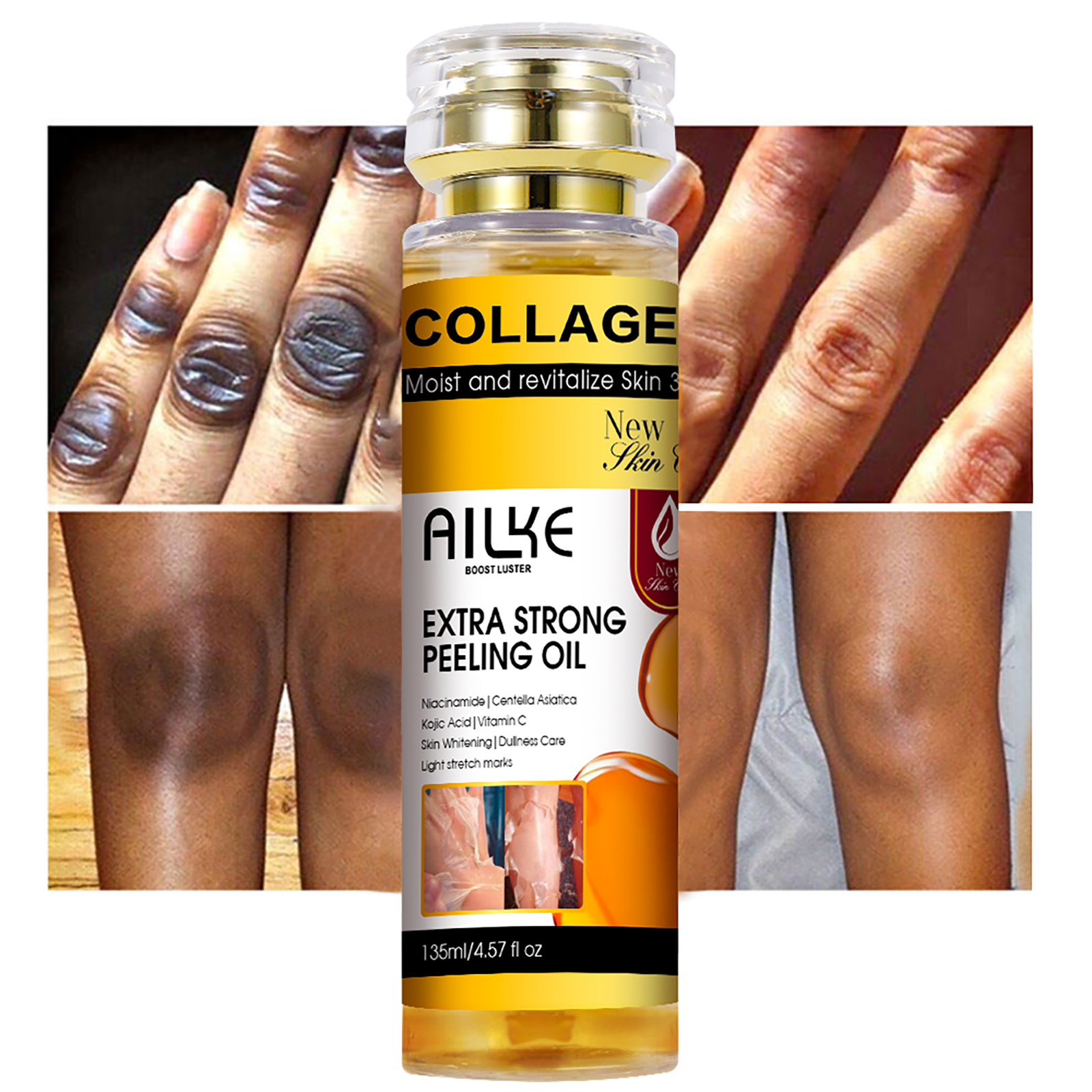 AILKE Collagen Yellow Peeling  - Aha Bha Exfoliant 리뷰 및 가격