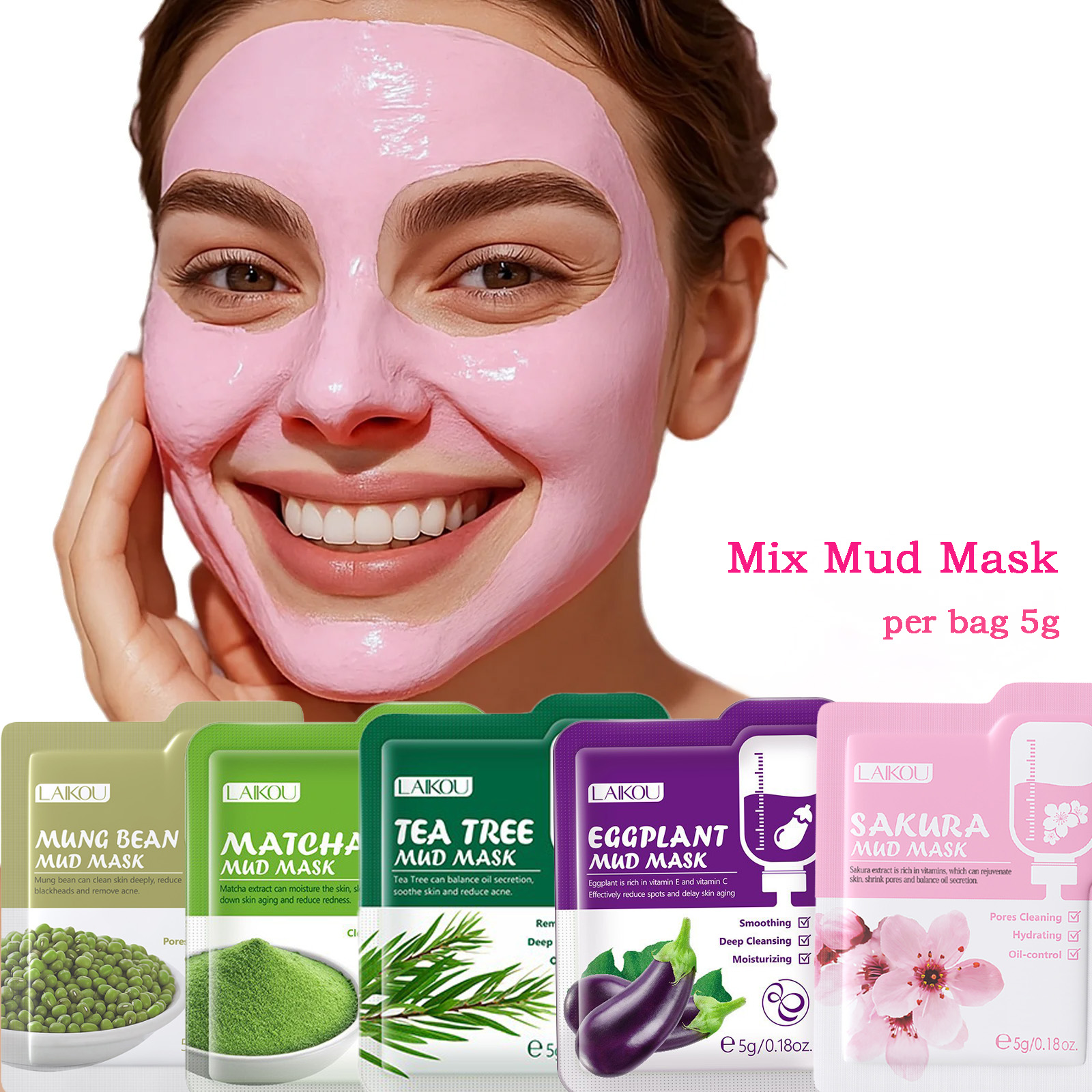 Purifying Clay Facial Mask in  - Skincare Oily Skin 리뷰 및 가격