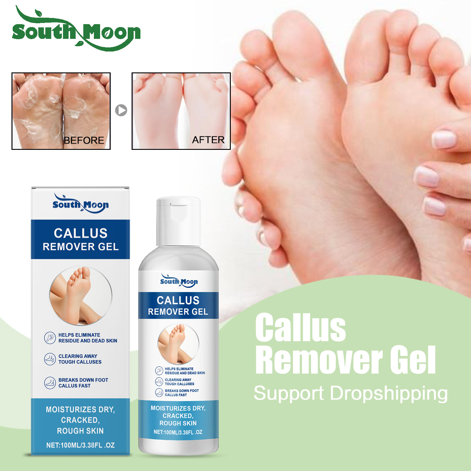 Foot Callus Remover Gel Hydrat - Aha Bha Exfoliant 리뷰 및 가격