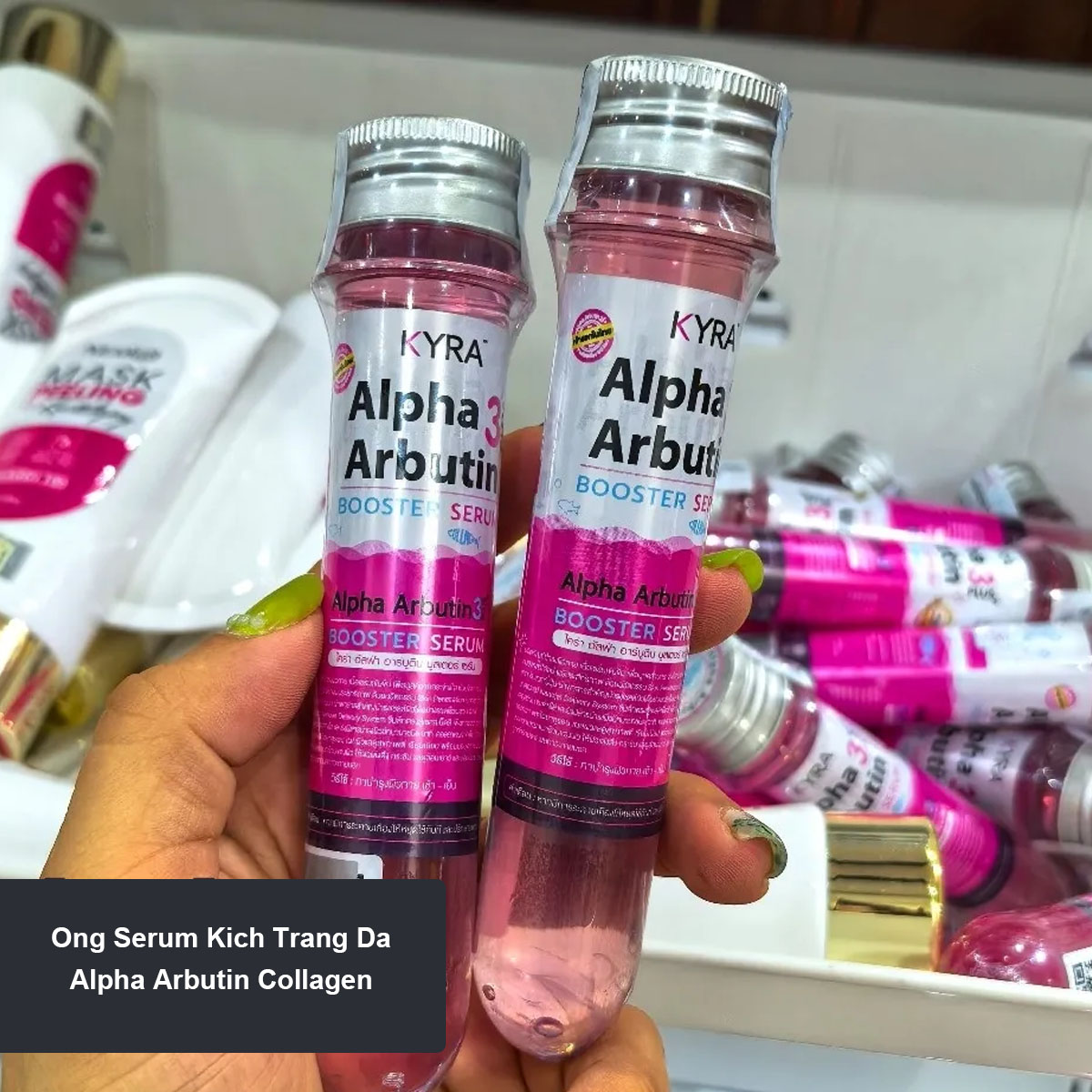 Ống Serum kích trắng da Alpha  - Alpha Arbutin Serum 리뷰 및 가격