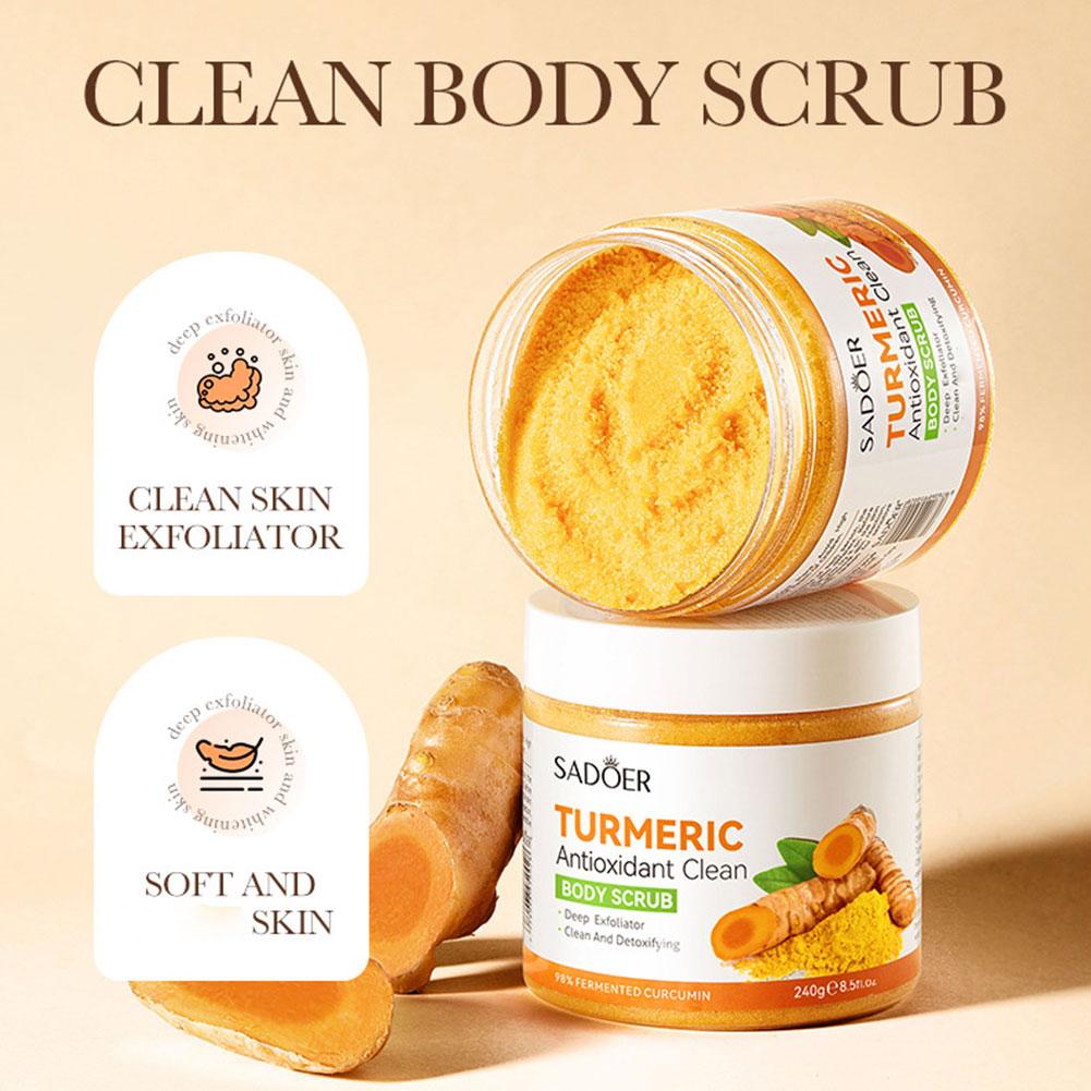 Turmeric Brightening Scrub  De - Aha Bha Exfoliant 리뷰 및 가격