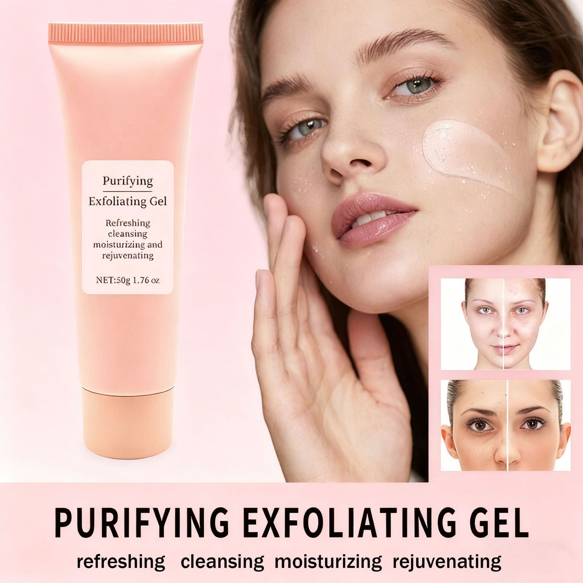 50g Face Exfoliating Gel Deep  - Aha Bha Exfoliant 리뷰 및 가격