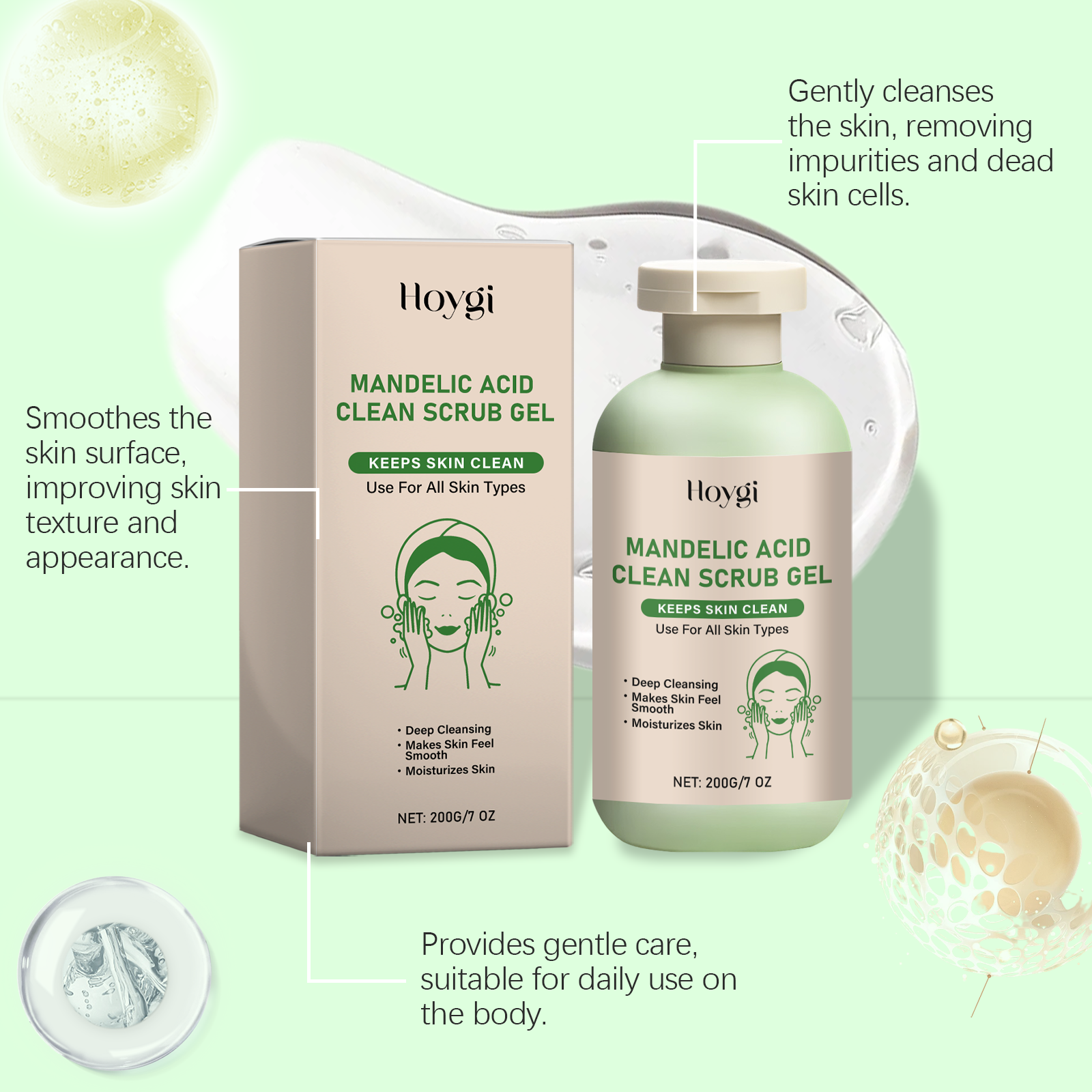 200g Mandelic Acid Body Exfoli - Aha Bha Exfoliant 리뷰 및 가격