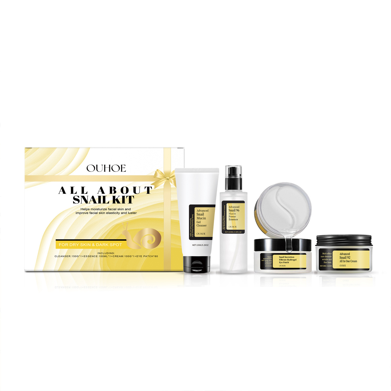 Snail Mucin 96 Skin Care Set M - Skincare Glow 리뷰 및 가격