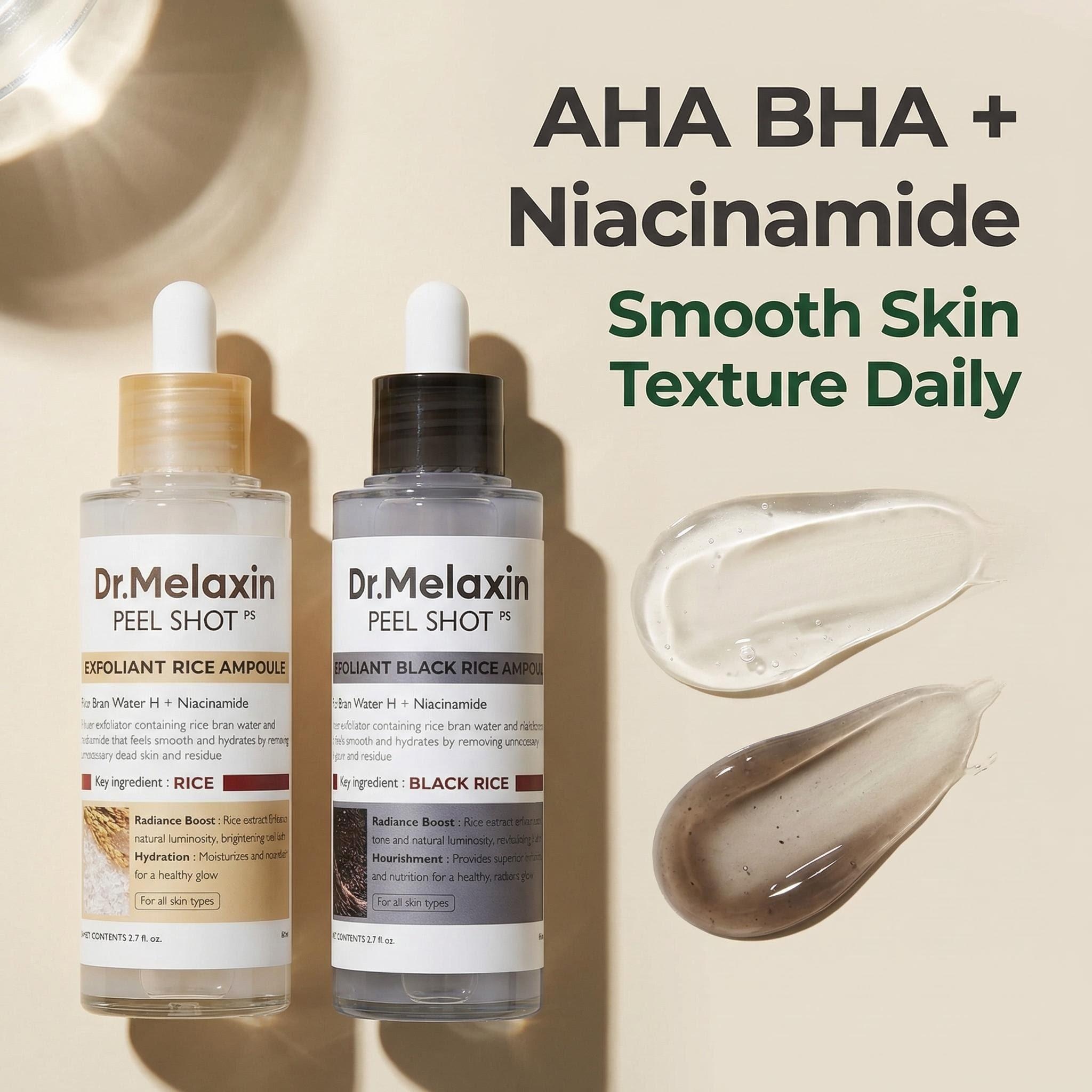 Black Rice Exfoliating Ampoule - Aha Bha Exfoliant 리뷰 및 가격